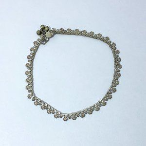 Dainty Silver Authentic Payal Anklet With 1 set of Bells